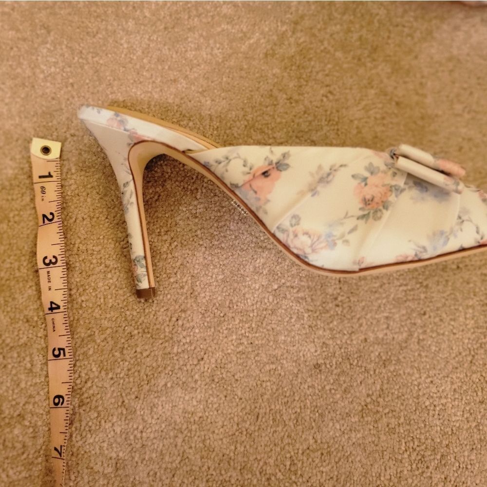 Born on Fifth Fabric Flower Mules - Picture 5 of 7